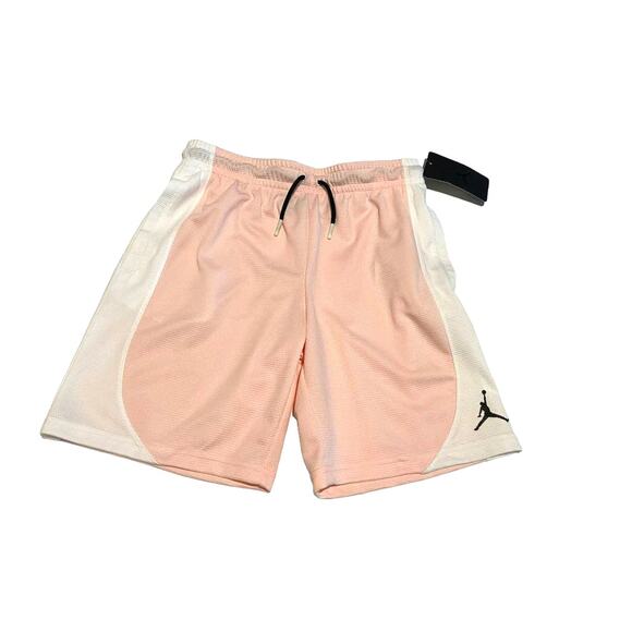 Nike‎ Air Jordan Shorts Pink Girls  L *NWT - Picture 1 of 5